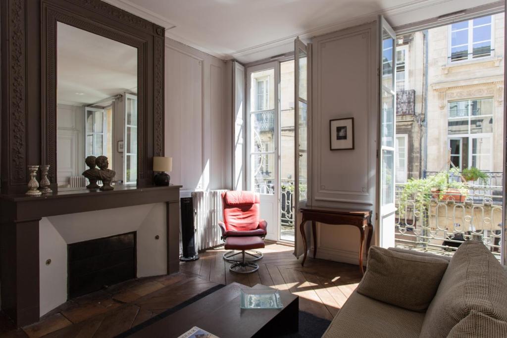 بوردو Maison D'Hotes Chambre En Ville الغرفة الصورة